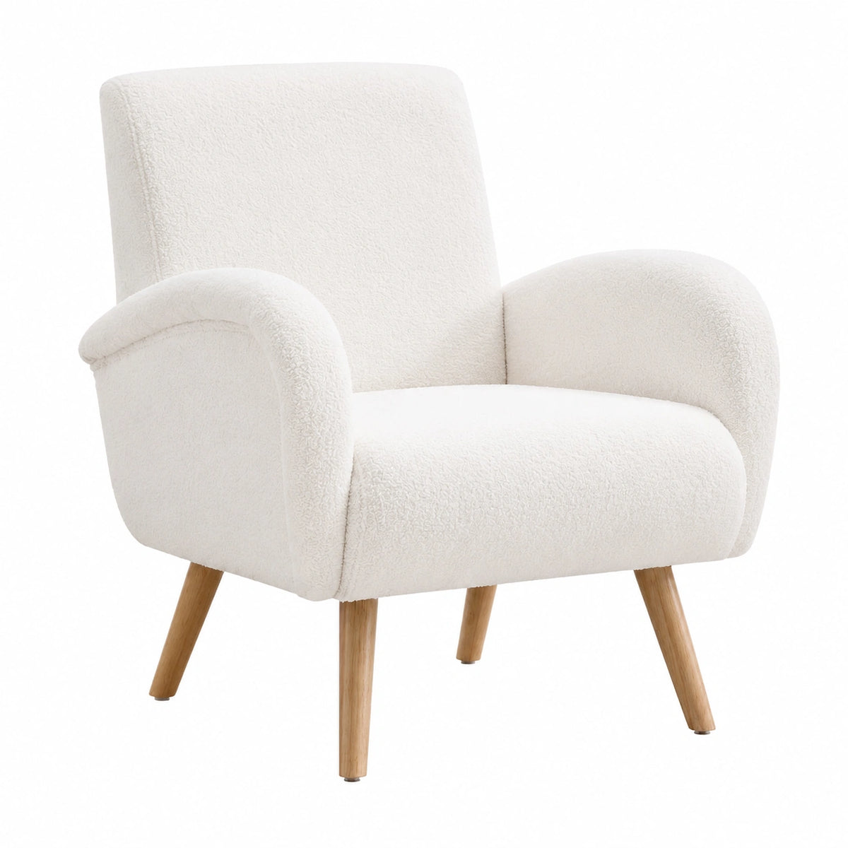 Fauteuil, coloris blanc, pour le salon ou la chambre