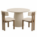 Fauteuil, en lin, coloris beige, pour le salon ou la chambre