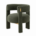 Fauteuil, coloris vert, pour le salon ou la chambre
