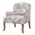 Fauteuil, coloris beige, pour le salon ou la chambre