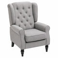 Fauteuil, 74 x 86 x 102 cm, coloris gris, pour le salon ou la chambre
