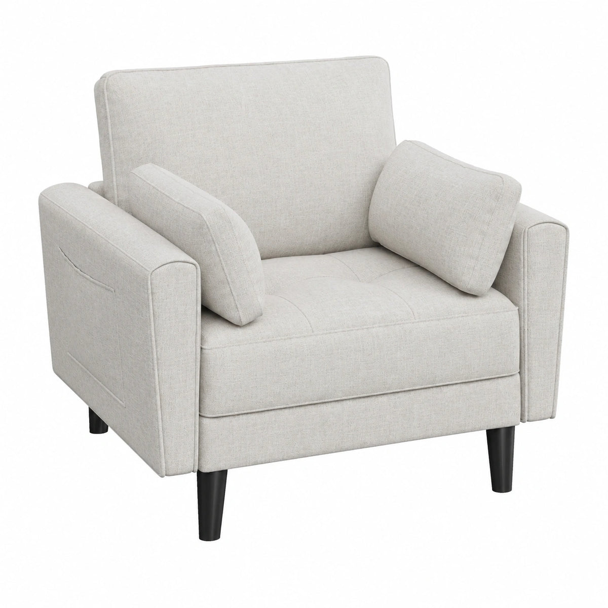 Fauteuil, en tissu, pour le salon ou la chambre